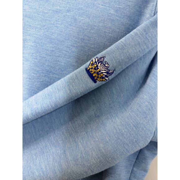 HOLDERNESS & BOURNE  Men's The Lawson Pullover Hoodie Blue Men's S - Picture 3 of 10